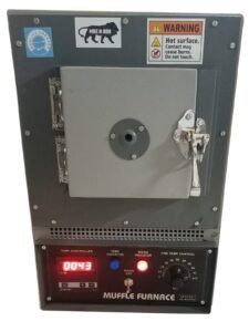 Muffle furnace for laboratory use