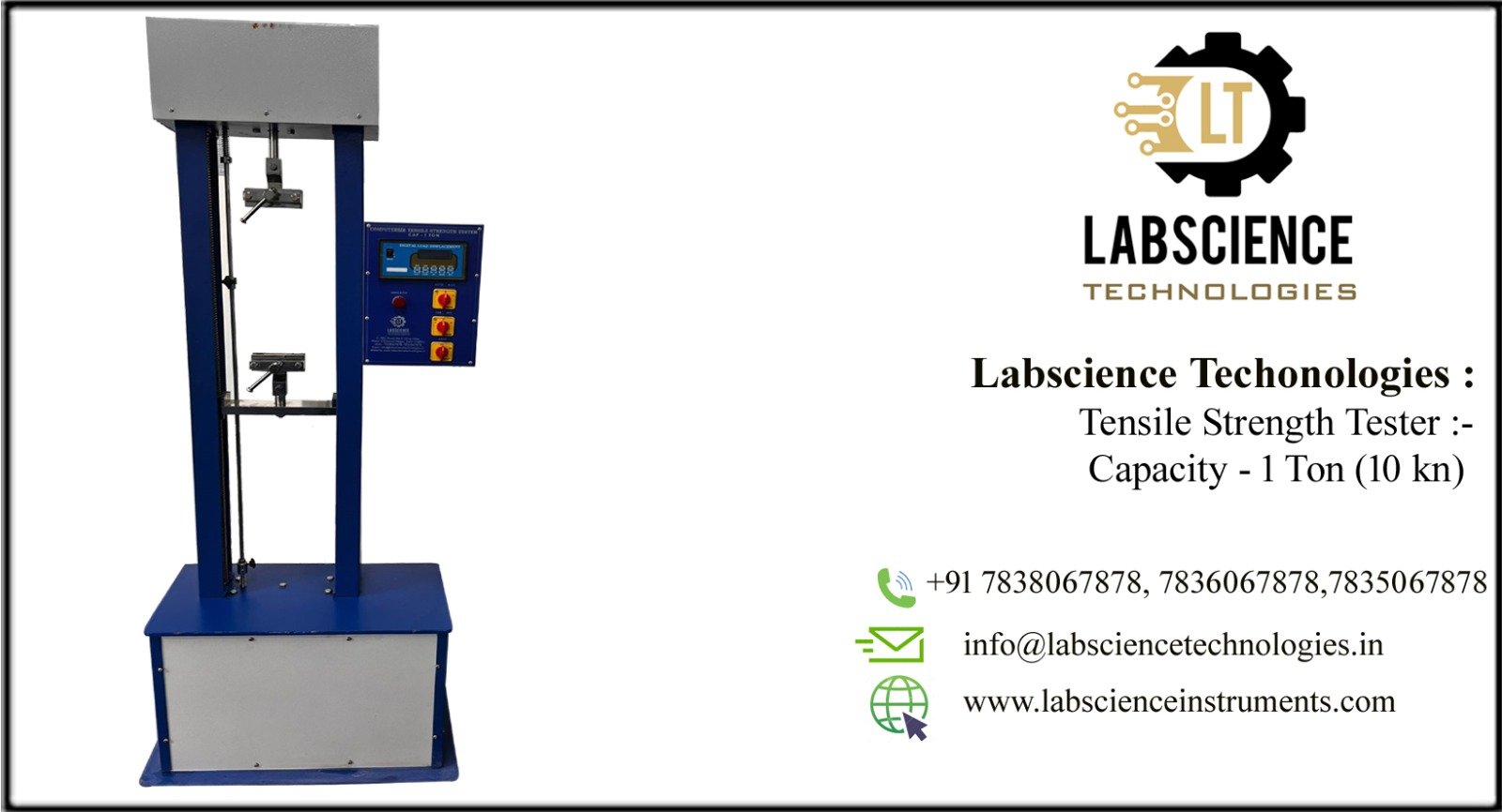 Tensile strength testing